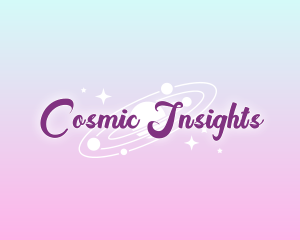 Cosmic Planet Galaxy logo design