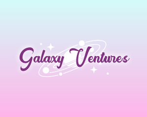 Cosmic Planet Galaxy logo design