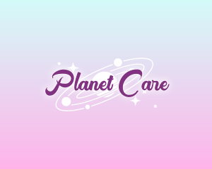 Cosmic Planet Galaxy logo design