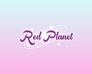 Cosmic Planet Galaxy logo design