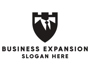 Suit Tie Businessman logo