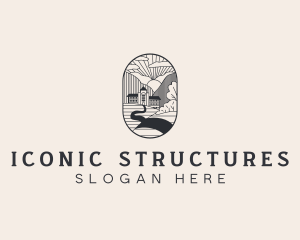 Countryside Mountain House logo design