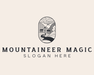 Countryside Mountain House logo design