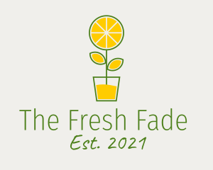 Lemon Juice Plant  logo design