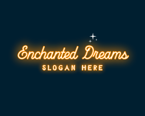 Whimsical Bedtime Night logo design