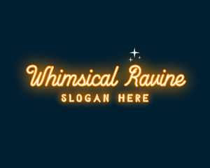 Whimsical Bedtime Night logo design