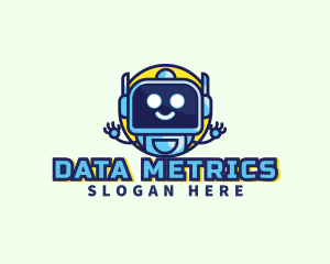 Data Robot Tech logo design