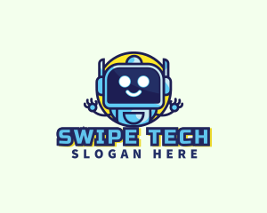 Data Robot Tech logo design