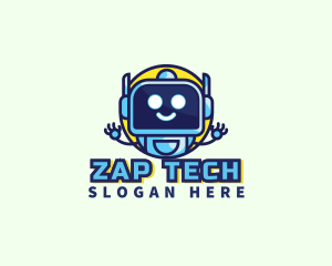 Data Robot Tech logo design