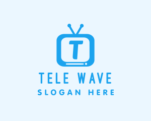 Television Video Vlog logo design