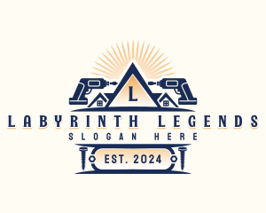 Renovation Repair Tools logo design