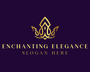 Elegant Royal Crown logo design