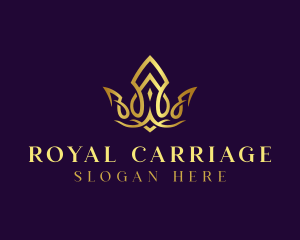 Elegant Royal Crown logo design