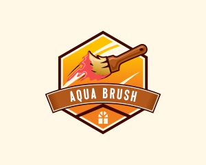 Paint Brush Renovation logo design