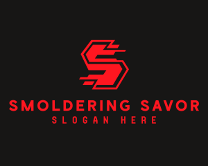 Gaming Letter S logo design