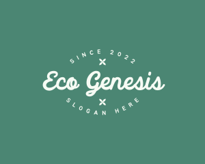 Generic Eco Company logo design