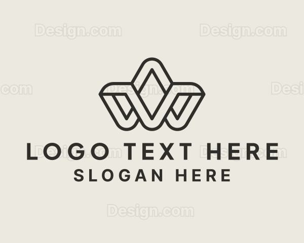 Modern Creative Ribbon Business Logo