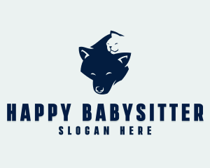 Happy Dog Cat logo design