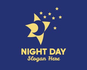 Night Sky Stars  logo design