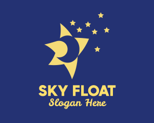 Night Sky Stars  logo design