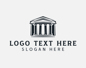 Greek Architecture Pillar Column   logo