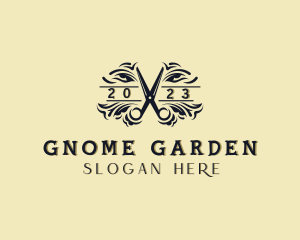 Gardening Landscape Scissors logo design