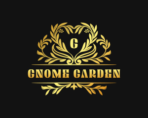 Elegant Floral Gardening logo design