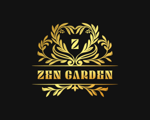 Elegant Floral Gardening logo design