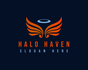 Angel Halo Wings logo