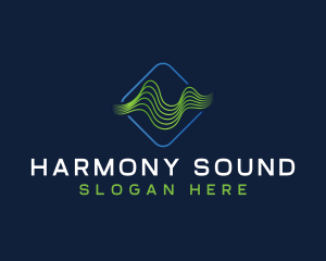 Music Sound Wave logo design