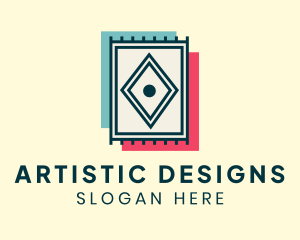 Rug Interior Design Decoration logo design