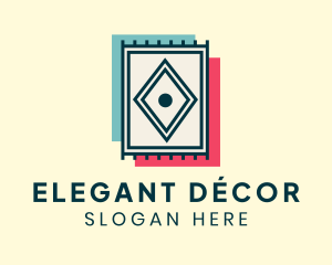 Rug Interior Design Decoration logo design