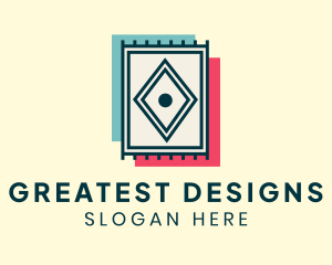 Rug Interior Design Decoration logo design