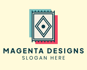 Rug Interior Design Decoration logo design