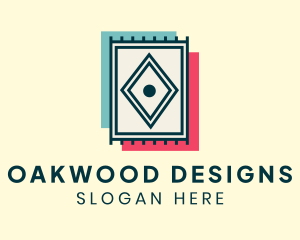 Rug Interior Design Decoration logo design