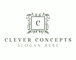 Floral Wreath Wedding Planner logo