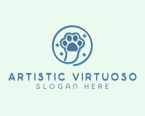 Pet Vet Paw logo design