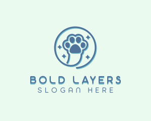 Pet Vet Paw logo design