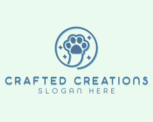 Pet Vet Paw logo design