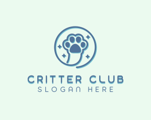 Pet Vet Paw logo design