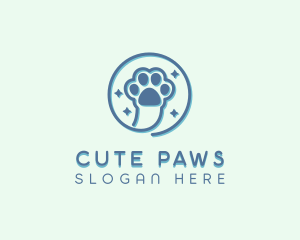 Pet Vet Paw logo design