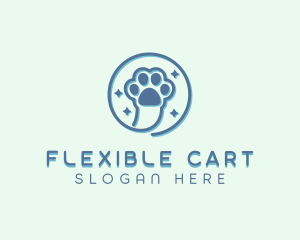 Pet Vet Paw logo design