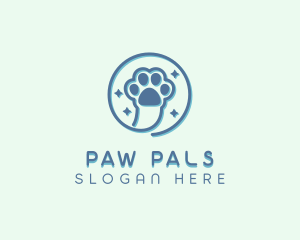 Pet Vet Paw logo design