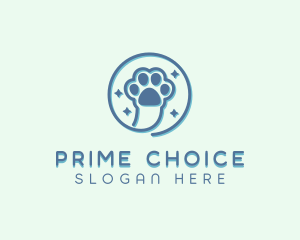 Pet Vet Paw logo design