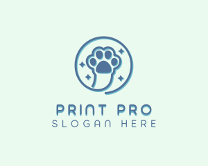 Pet Vet Paw logo design