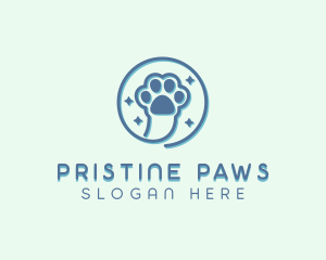 Pet Vet Paw logo design