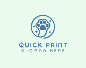 Pet Vet Paw logo design