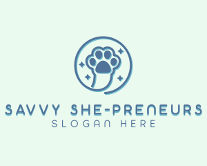 Pet Vet Paw logo design