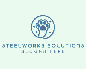 Pet Vet Paw logo design