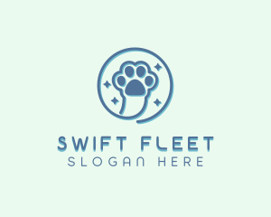 Pet Vet Paw logo design